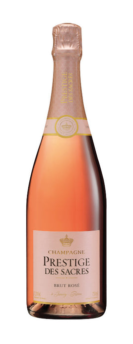 CHAMPAGNE PRESTIGE DES SACRES BRUT ROSE - Vino Wines