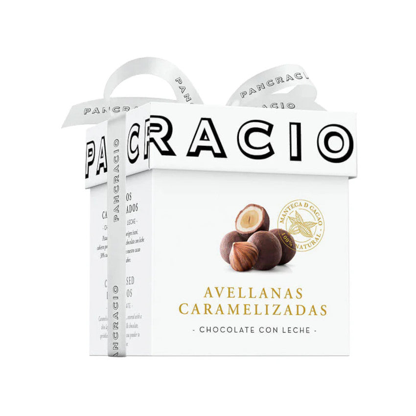 PANCRACIO CARMELISED HAZELNUTS 70G - Vino Wines