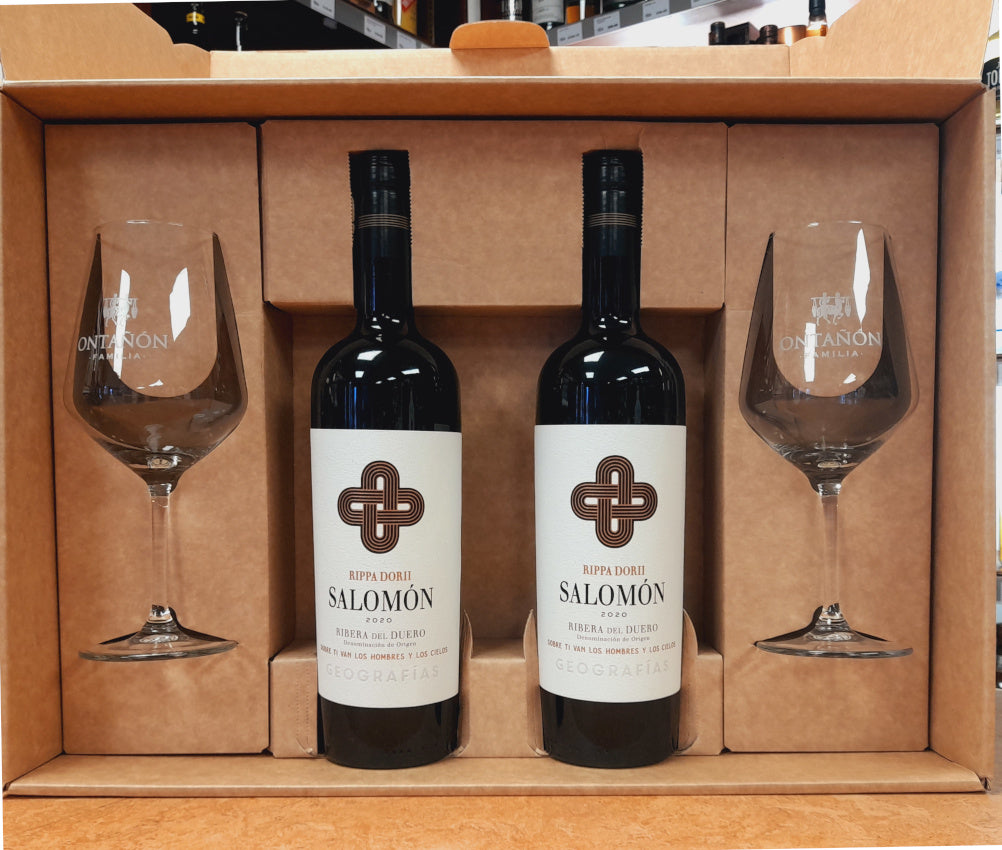 RIPPA DORRI SALOMON 2020 AND GLASSES - Vino Wines
