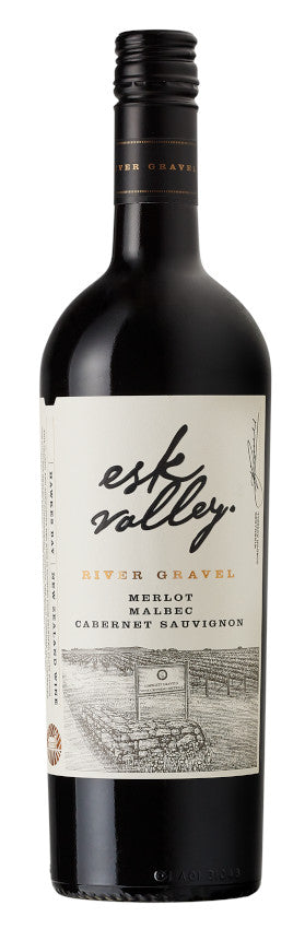 ESK VALLEY RIVER GRAVEL MERLOT/MALBEC/CABERNET - Vino Wines
