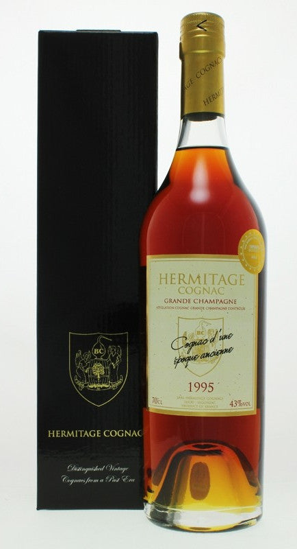 HERMITAGE 1995 GRANDE CHAMPAGNE COGNAC - Vino Wines