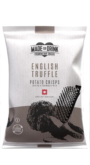 MADE FOR DRINK ENGLISH HERITAGE TRUFFLE CRISPS 150G - Vino Wines