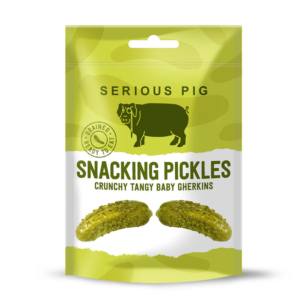 SERIOUS PIG SNACKING PICKLES 40G - Vino Wines