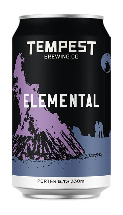 TEMPEST ELEMENTAL PORTER 4X330ML CANS - Vino Wines
