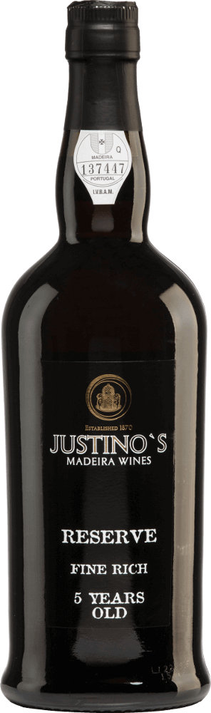 JUSTINO'S MADEIRA 5YO FINE RICH RESERVE - Vino Wines