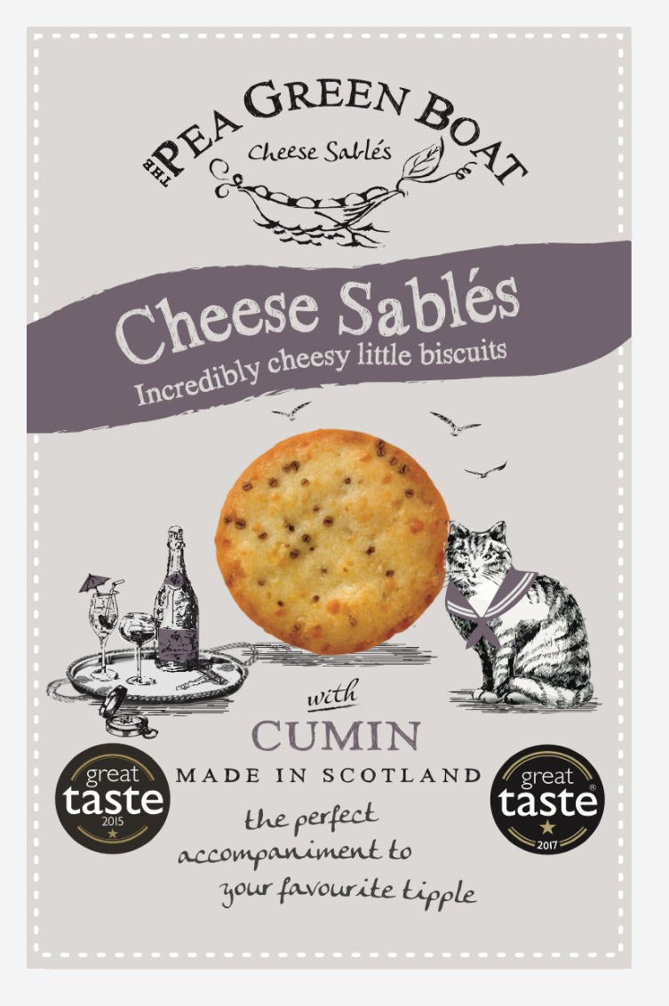 CHEESE SABLES WITH CUMIN 80G - Vino Wines